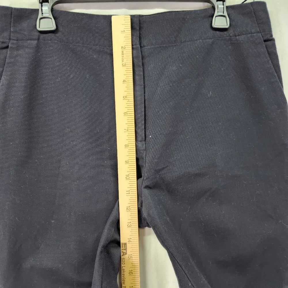 COS Mens Cuffed Chino Pants Size 40 (32x30) Navy Blue Cropped